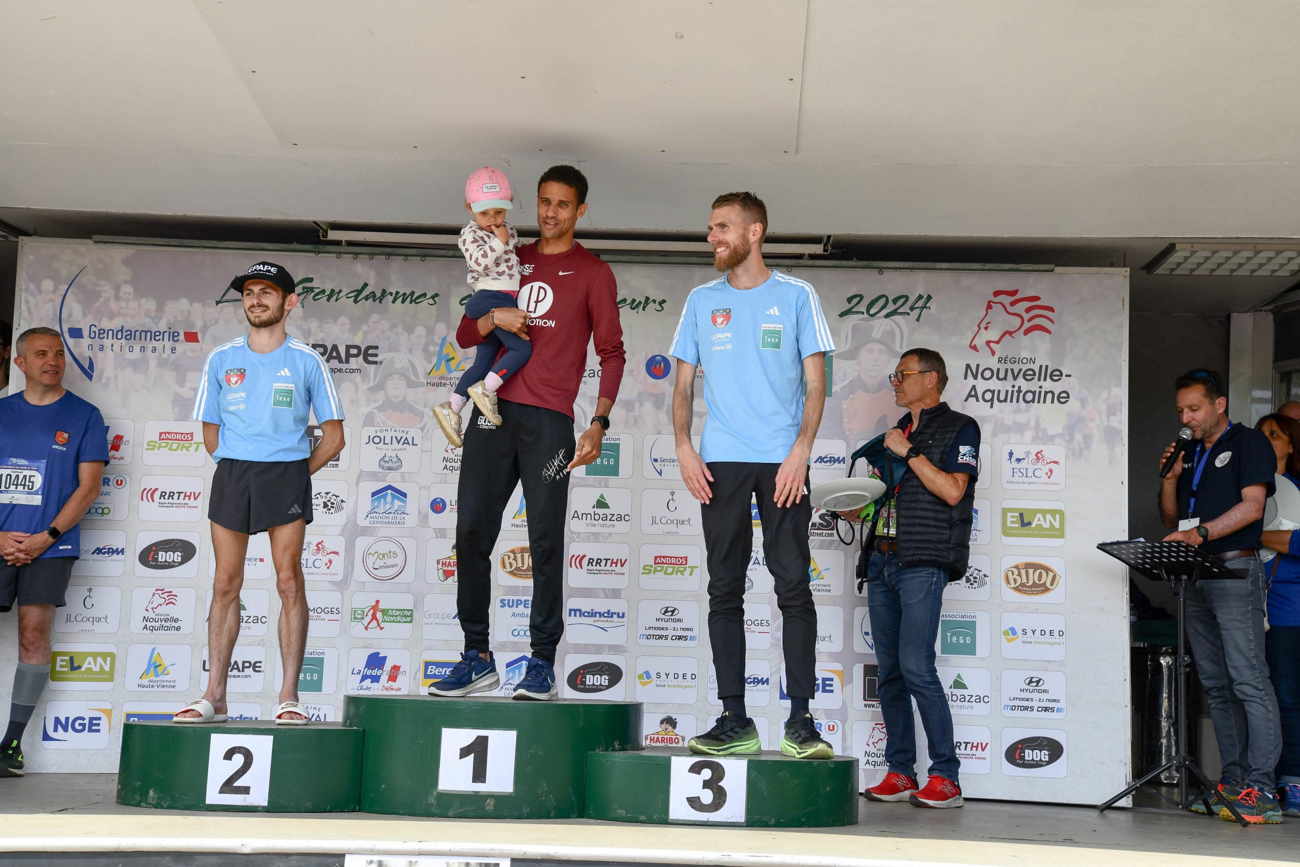 Podium Gendarmes et Voleurs de Temps 2024