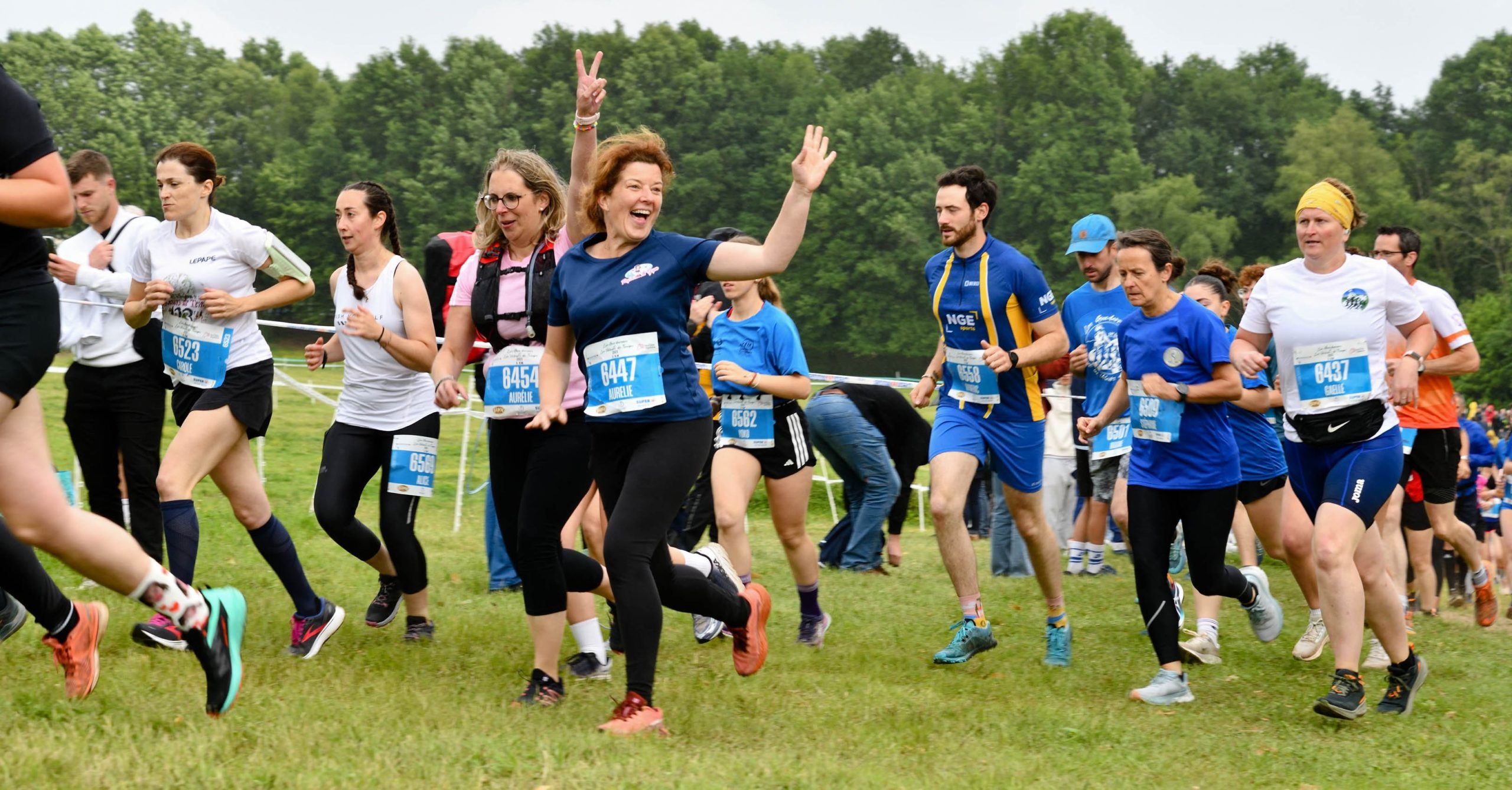 87 - Joyeuses au départ du 10 km