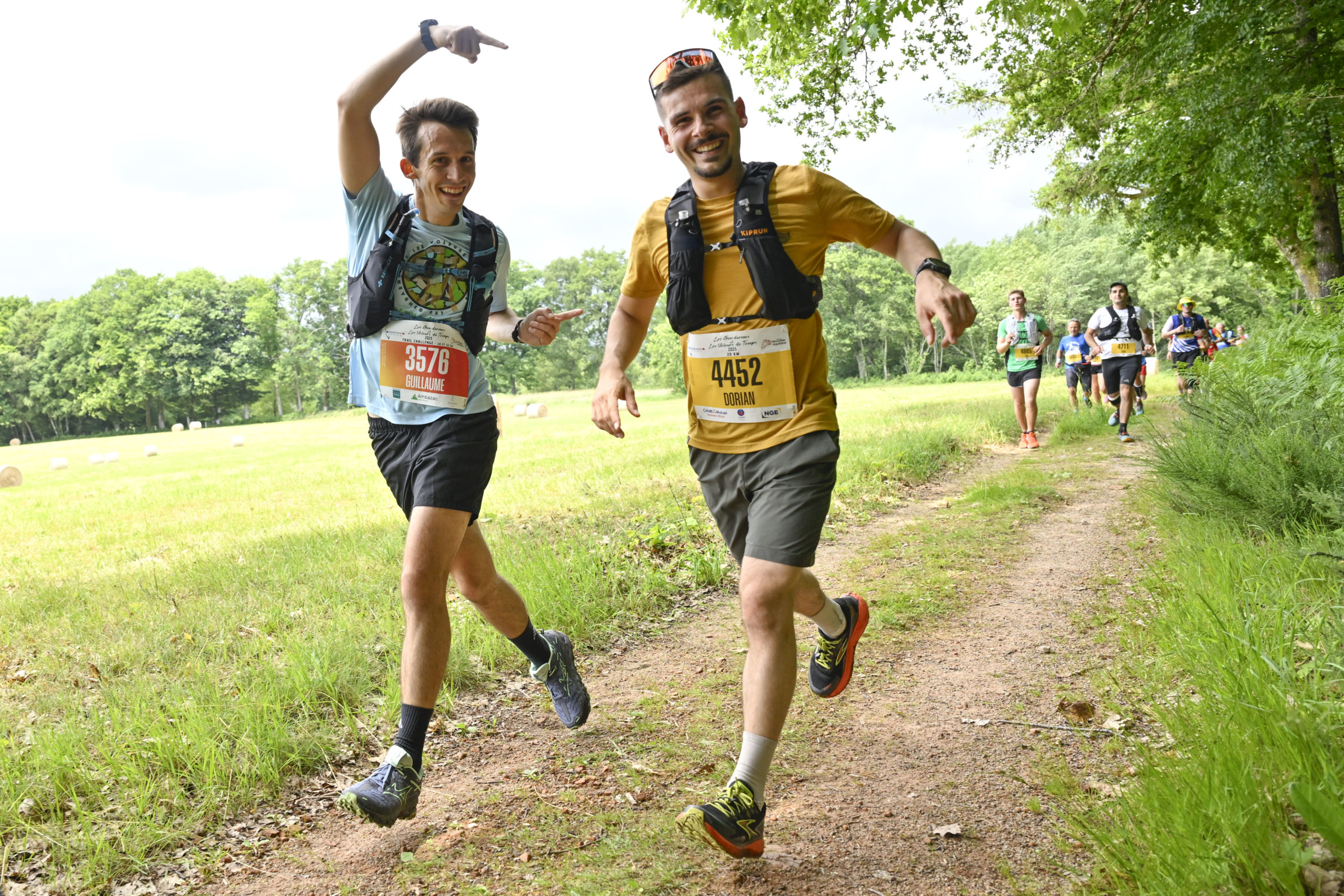 14-Dossard jaune pour le 20km, rouge pour le challenge 20km-32km