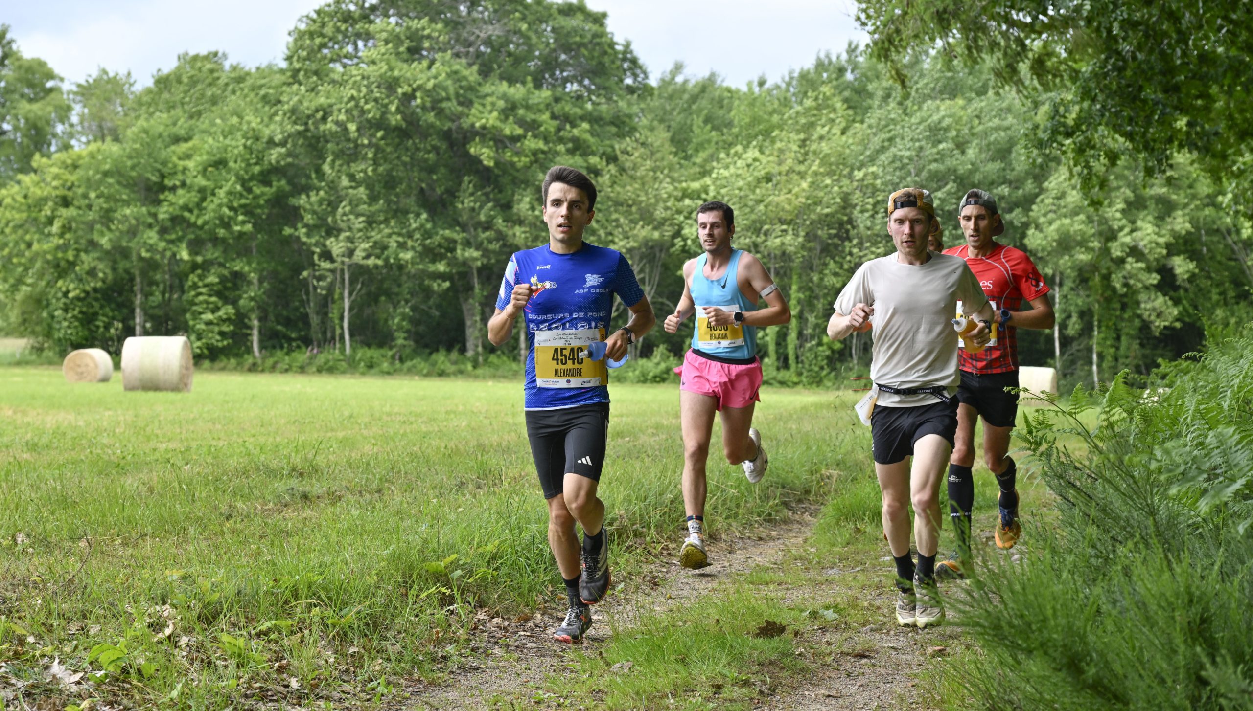26 - Les coureurs en tête du 20 km