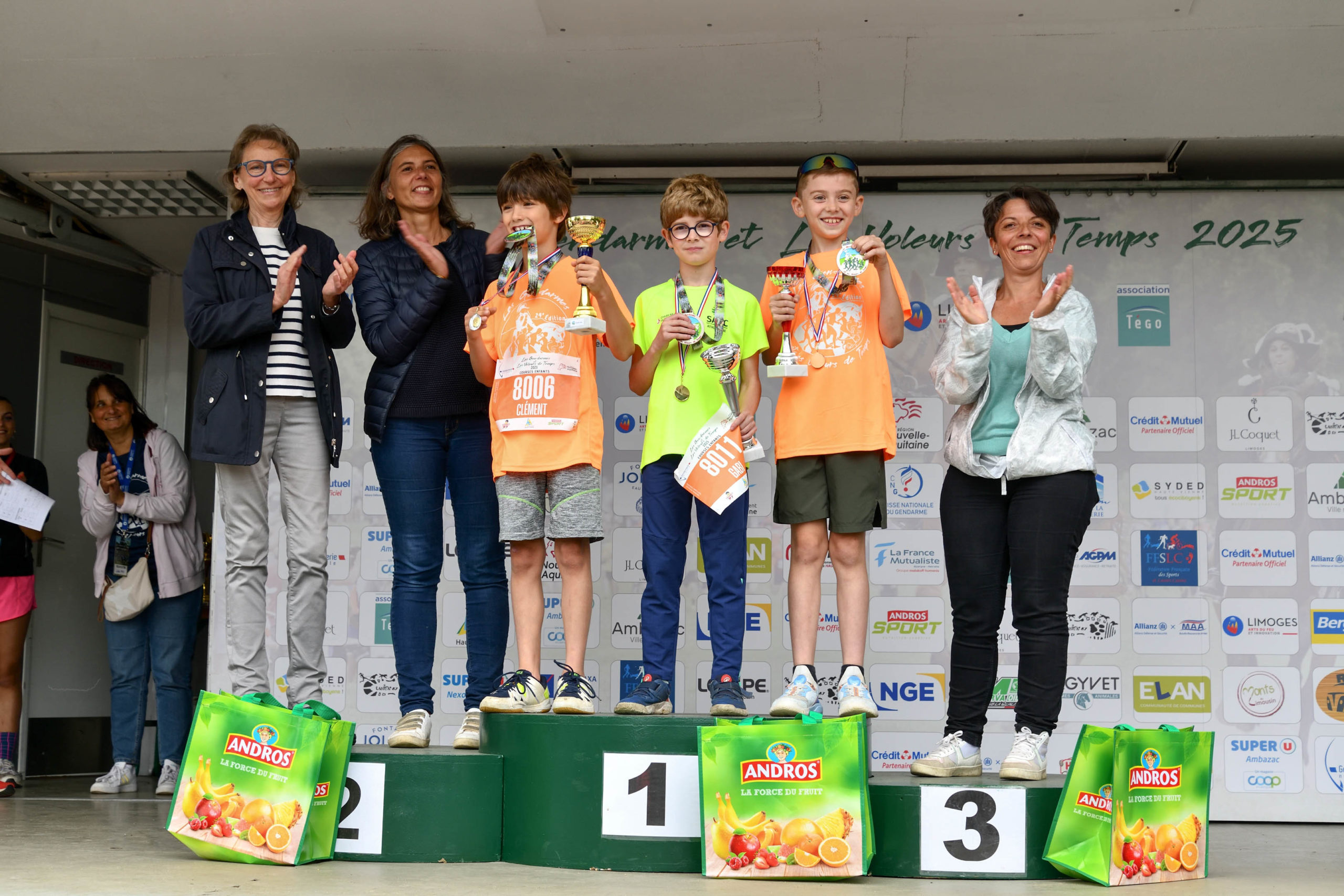 45 - Podium catégorie Éveil Athlé 10ans