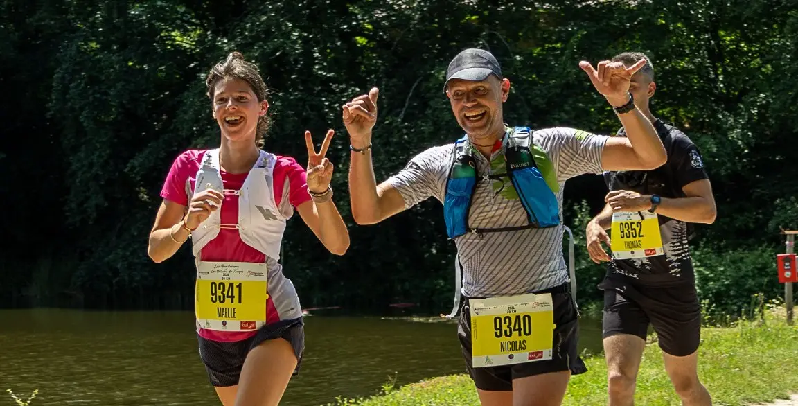 14 - Joyeux sur le 20km