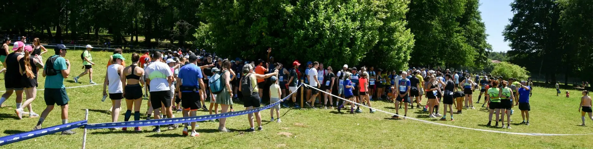 38 - Recherche de l'ombre avant le départ du 10km