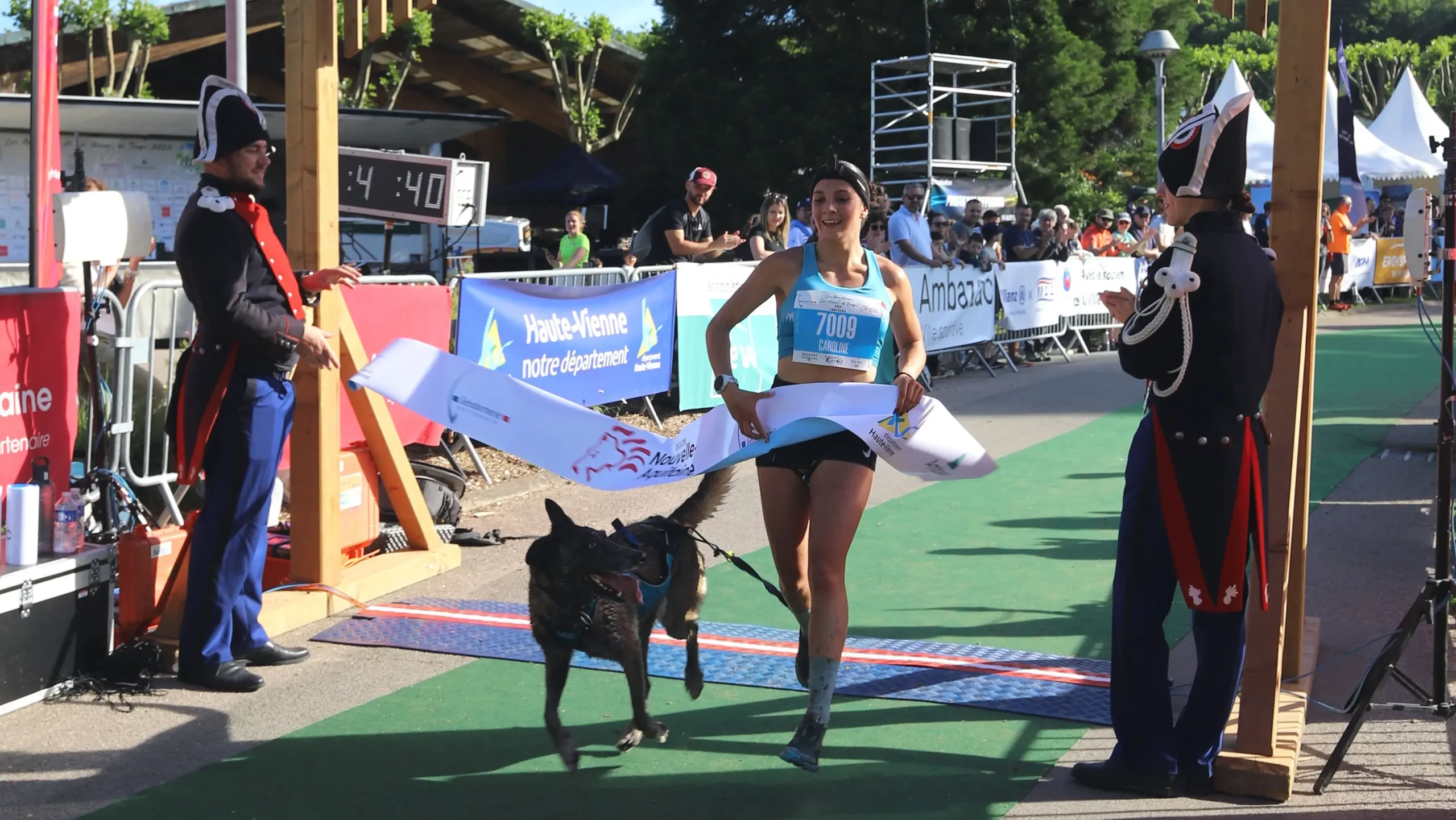 40 - Caroline AMANCIO, 1ère du canitrail
