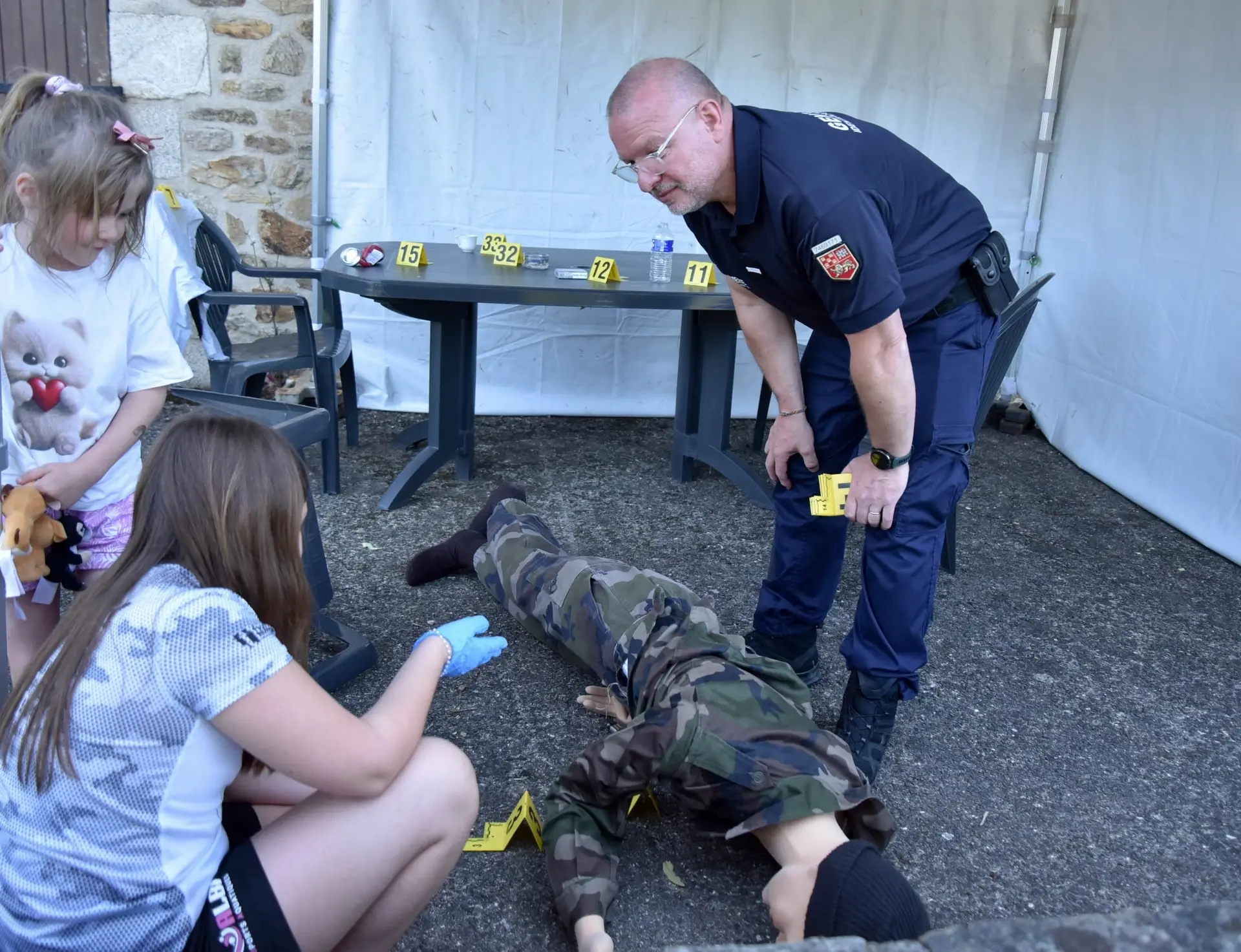 50 - La Gendarmerie s'expose - atelier de police judiciaire