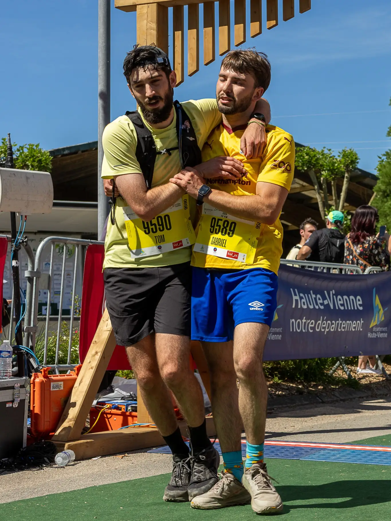 60 - Ouf, l'arrivée après un 20km chaud et pentu